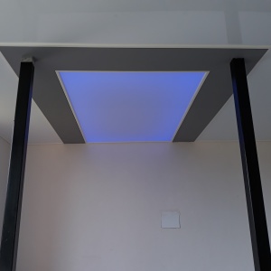 Ciel de lit translucide