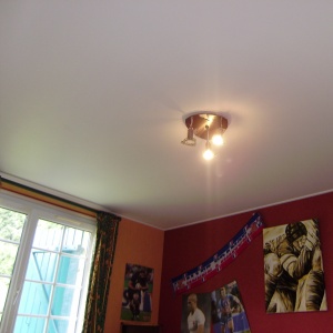 chambre blanc mat