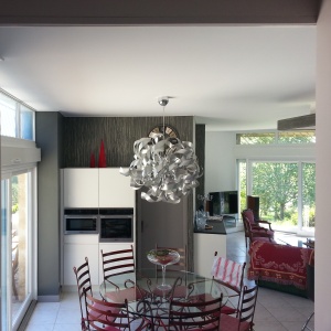 plafond blanc mat acoustique - élimination des résonnances.