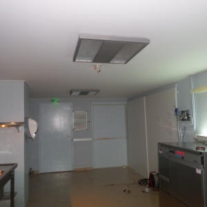 Plafond Guéret — Plafond tendu installé par Jean Louis Ouzeau